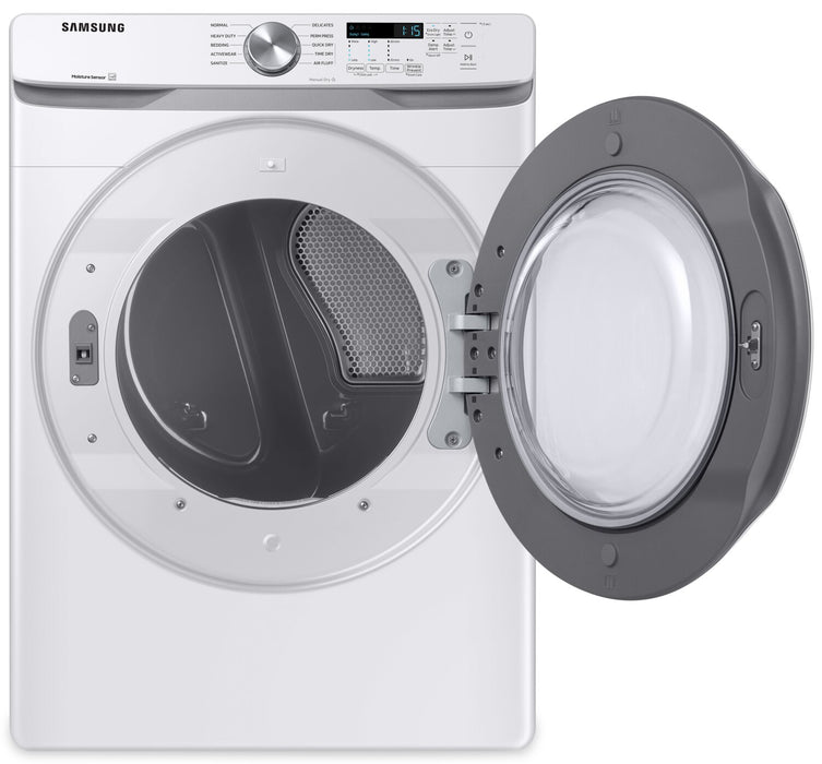 Sécheuse électrique Samsung de 7,5 pi³ - blanche - superposable - DVE45T6005W/AC