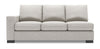 Sofa-lit de gauche Track de la collection Sofa Lab - Luxury Silver