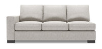  Sofa-lit de gauche Track de la collection Sofa Lab - Luxury Silver 