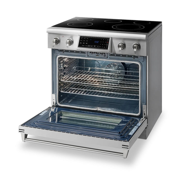 Cuisinière professionnelle électrique Thor Kitchen de 6 pi³ à panneau inclinable - TRE3601