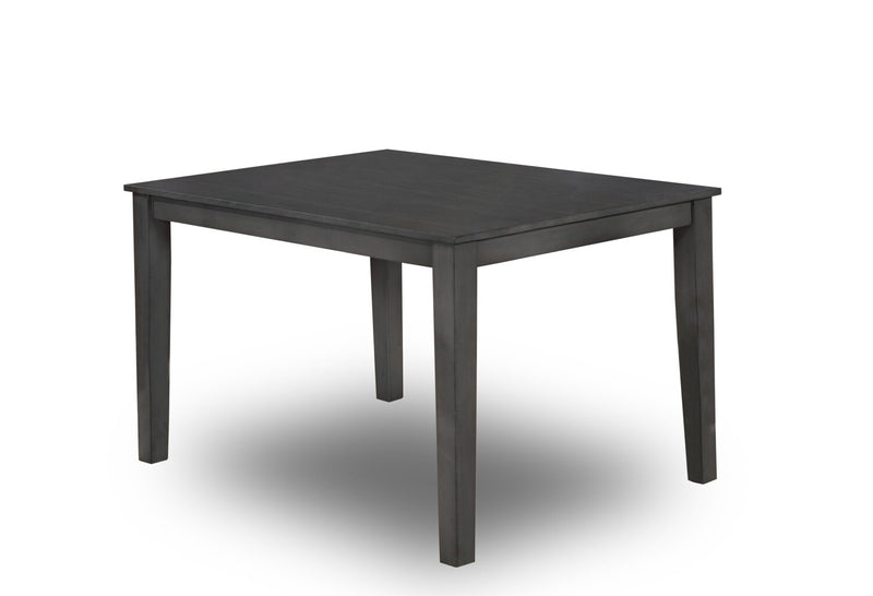 Ensemble de salle à manger Sage 5 pièces avec table de 48 po (L) et 4 chaises - gris