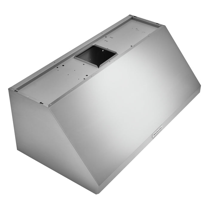 Hotte de cuisinière murale à pavillon KitchenAid de 48 po de style commercial - KVWC908KSS