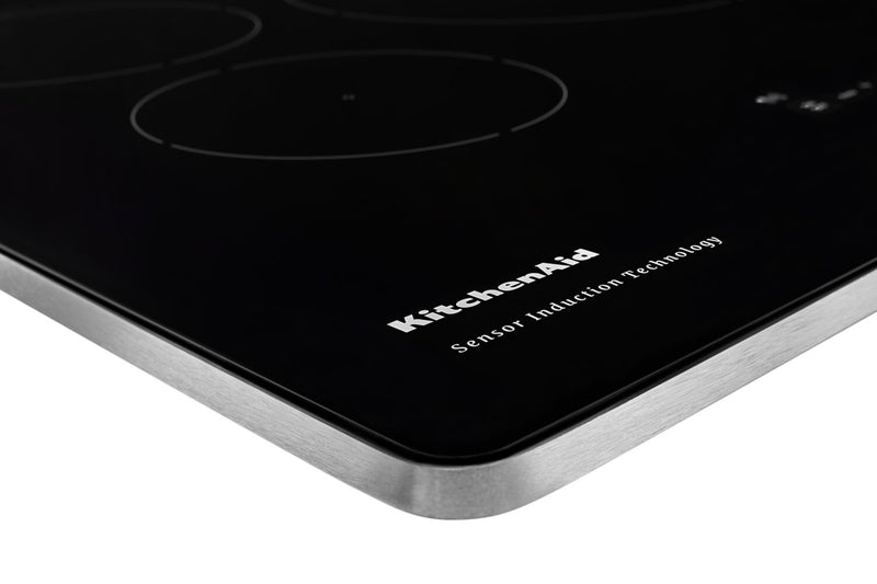 Surface de cuisson à induction KitchenAid de 30 po à 5 éléments - acier inoxydable - KCIG550JSS