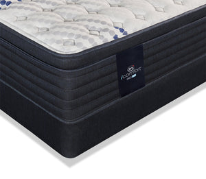 Ensemble matelas à Euro-plateau ProHD Vanguard 2.0 Hybrid iComfortMD de Serta pour très grand lit