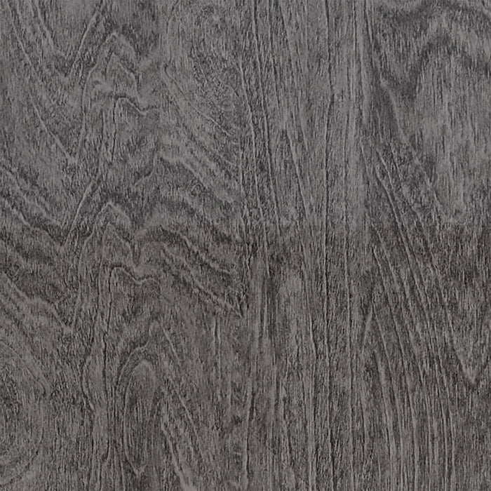 Table de bout moderne Mara de 26 po - bois gris foncé avec fini laqué