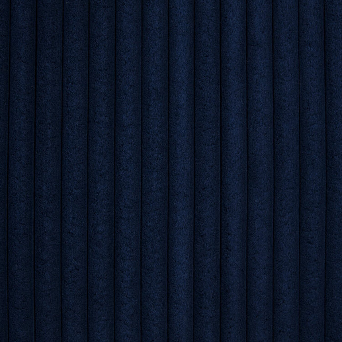 Fauteuil d’appoint Cuddler Grande de 48 po fabriqué au Canada en tissu de chenille - bleu Groove Midnight