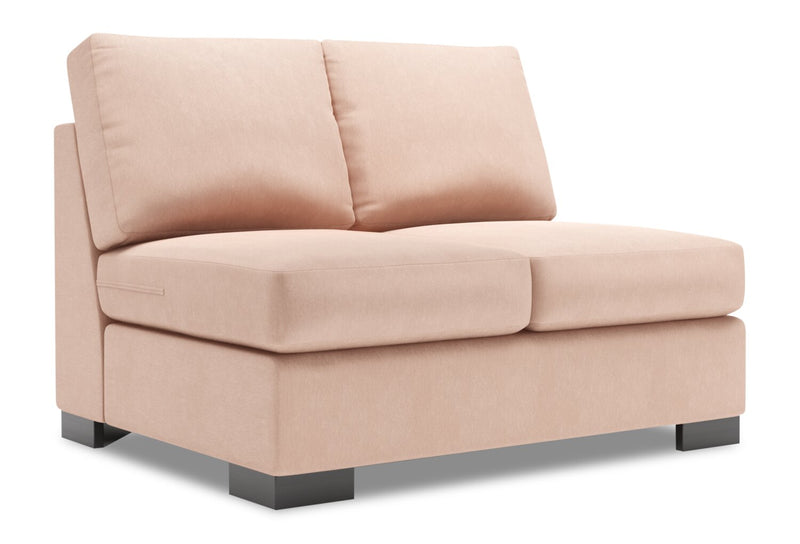 Causeuse sans accoudoirs Track de la collection Sofa Lab - Pax Rose