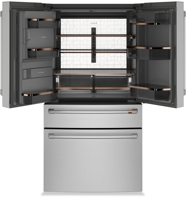 Réfrigérateur Café de 22,3 pi³ et de 36 po à 4 portes - acier inoxydable - CXE22DP2PS1