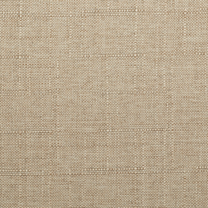 Fauteuil d’appoint Kyra de 28,5 po en tissu d’apparence lin avec accoudoirs courbés et armature en bois - taupe