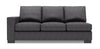 Sofa-lit de gauche Track de la collection Sofa Lab - Luxury Charcoal
