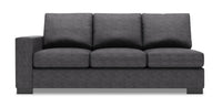 Sofa-lit de gauche Track de la collection Sofa Lab - Luxury Charcoal