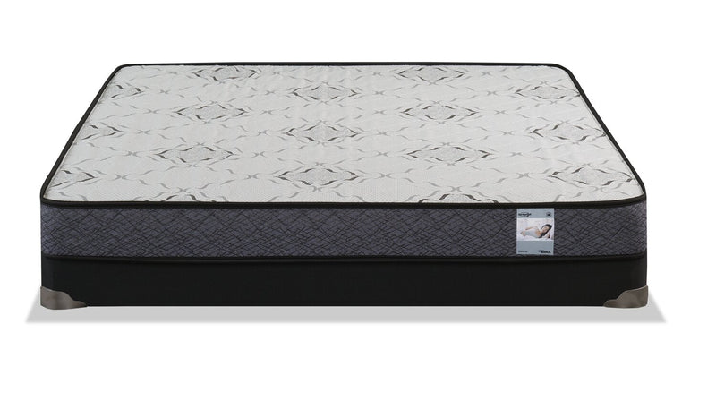 Ensemble matelas à plateau régulier à profil bas Emilia de Springwall pour lit double