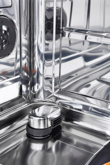 Lave-vaisselle intelligent encastré LG Studio à 40 dBA de 24 po avec commandes sur le dessus et QuadWashMC Pro - acier inoxydable Smudge-ProofMD - SDWB24S3