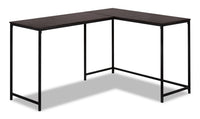 Bureau en coin en forme de L Karter de 58,25 po - espresso