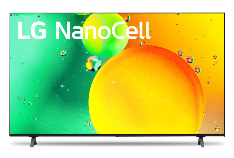 Téléviseur intelligent NanoCell LG HD 4K de 65 po à 60 Hz avec HDR10+, HGiG et ThinQMD (65NANO75UQA.ACC)