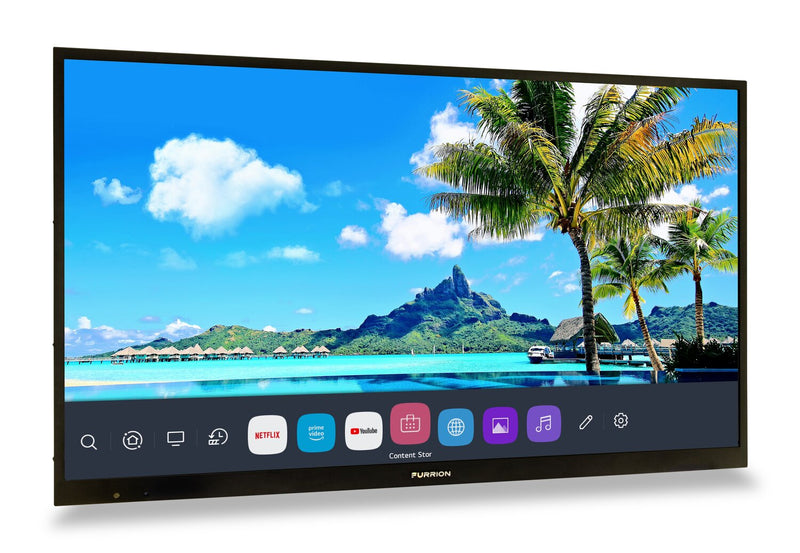 Téléviseur intelligent DEL Furrion AuroraMD de série Full Sun UHD 4K de 75 po à 60 Hz pour l’extérieur avec HDR10 et résistance aux intempéries IP54 (FDUN75CSA-CA)