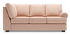Sofa de droite pour rallonge Roll de la collection Sofa Lab - Pax Rose