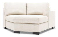 Fauteuil Cuddler de droite Track de la collection Sofa Lab - Luxury Sand