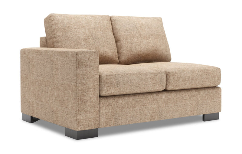 Causeuse de gauche Track de la collection Sofa Lab - Luxury Taupe