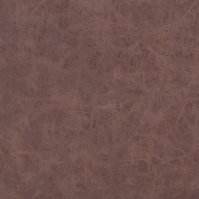 Ensemble de salle à manger Amos 5 pièces en métal avec table de 60 po (L) et 4 chaises - brun