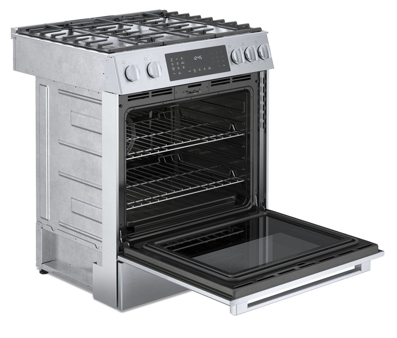 Cuisinière hybride Bosch de série 800 de 4,6 pi3 avec tiroir-réchaud - HDI8056C