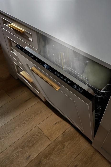 Lave-vaisselle encastré KitchenAid de 24 po et de 44 dBA avec commandes sur le dessus - panneau personnalisable - KDTF324PPA