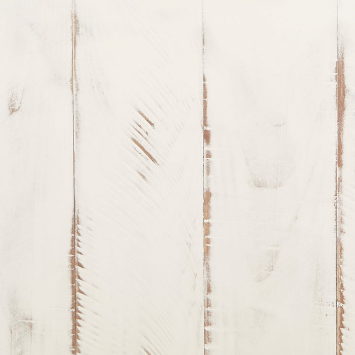 Table de fauteuil rustique Benjy de 14 po avec rangement - bois deux teintes