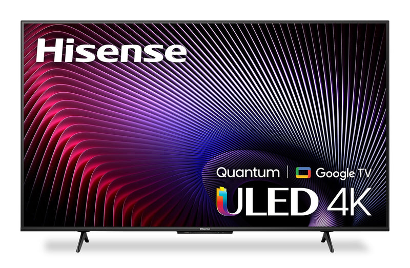  Téléviseur Hisense ULED 4K de 55 po avec boîtes quantiques et Google TVMC