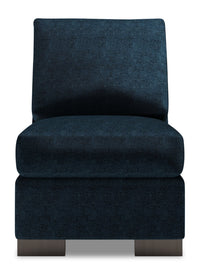 Fauteuil sans accoudoirs Track de la collection Sofa Lab - Luxury Indigo