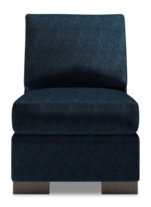 Fauteuil sans accoudoirs Track de la collection Sofa Lab - Luxury Indigo