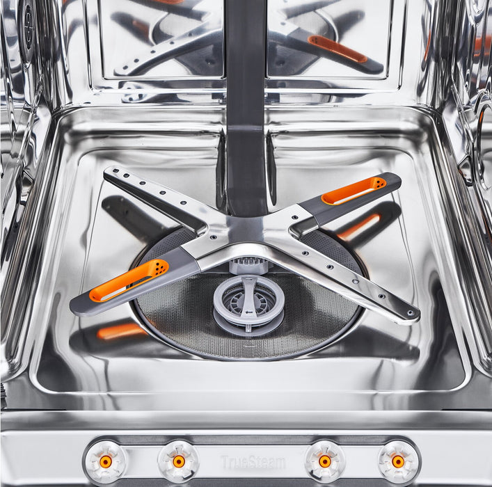 Lave-vaisselle intelligent encastré LG à 44 dBA de 24 po avec commandes sur le dessus et QuadWashMC Pro - acier inoxydable Smudge-ProofMD - LDPS6762S