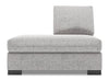 Rallonge pour fauteuil long de gauche Track de la collection Sofa Lab - Luna Domino