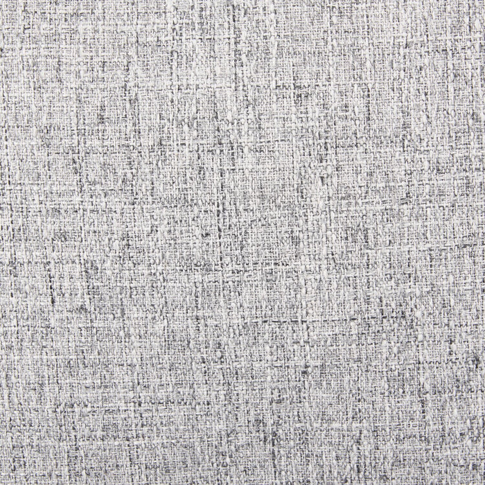 Sofa-lit personnalisable Track de Sofa Lab de 85 po fabriqué au Canada en tissu d’apparence lin avec accoudoirs rectilignes - gris Luna Domino