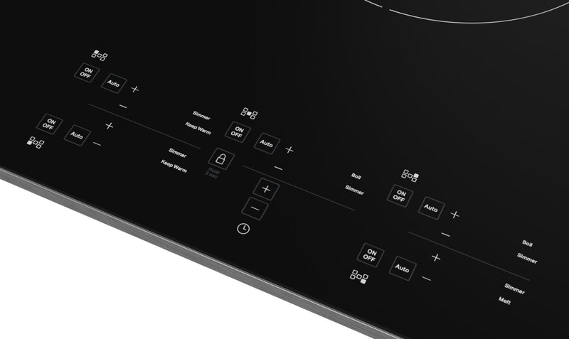 Surface de cuisson à induction KitchenAid de 30 po à 5 éléments - acier inoxydable - KCIG550JSS