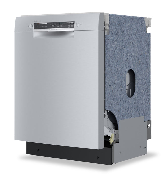 Lave-vaisselle Bosch de série 300 avec commandes à l'avant et système PrecisionWashMC - SGE53C55UC 