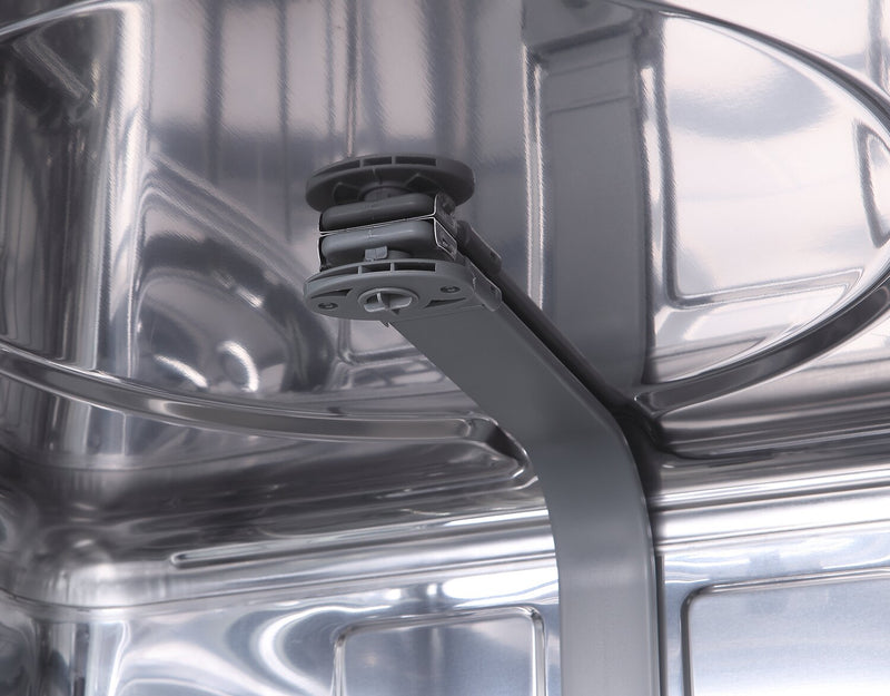Lave-vaisselle encastré GE à 52 dBA de 24 po avec commandes sur le dessus et prélavage à la vapeur - acier inoxydable - GBP534SSPSS