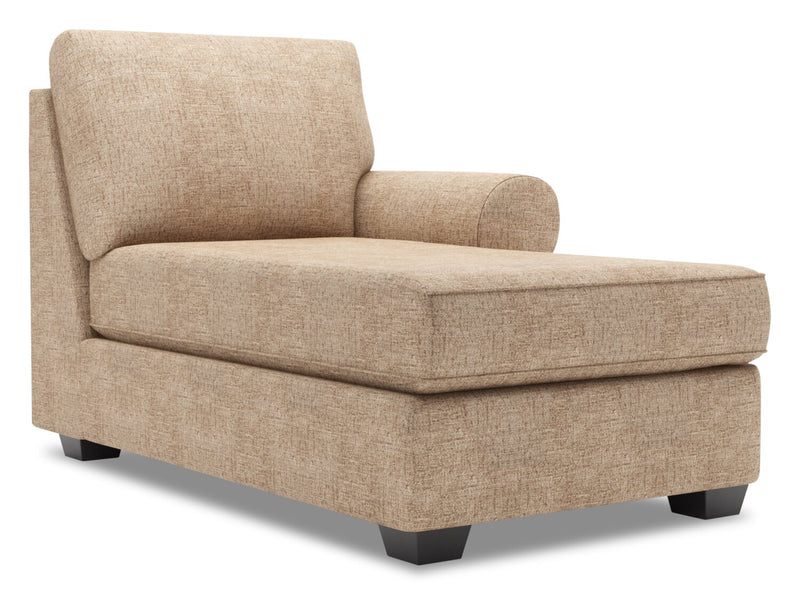 Fauteuil long de gauche Roll de la collection Sofa Lab - Luxury Taupe