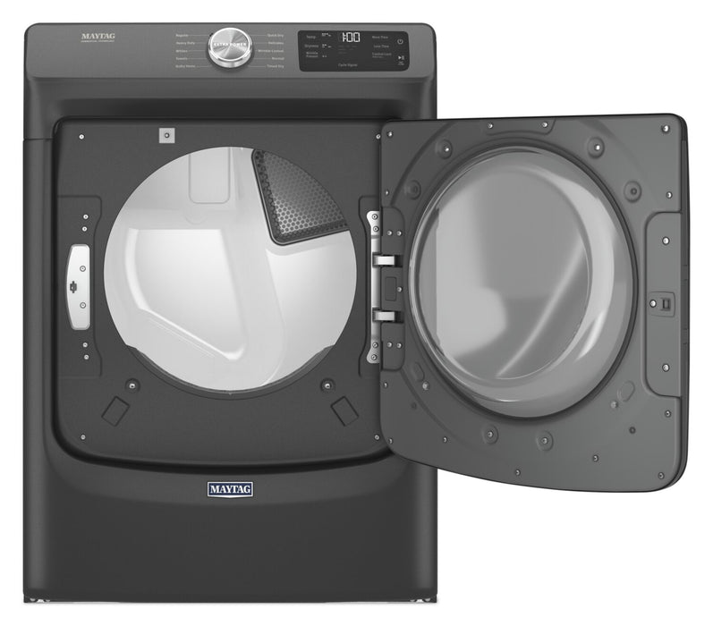 Sécheuse à gaz Maytag de 7,3 pi³ - noir volcan - superposable - MGD5630MBK