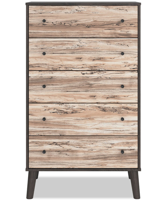 Commode verticale Wolf - brune