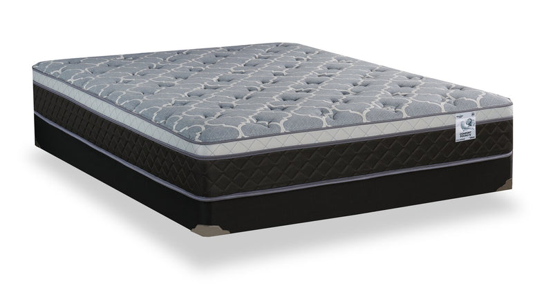 Ensemble matelas à Euro-plateau à profil bas Salerno de Springwall pour grand lit