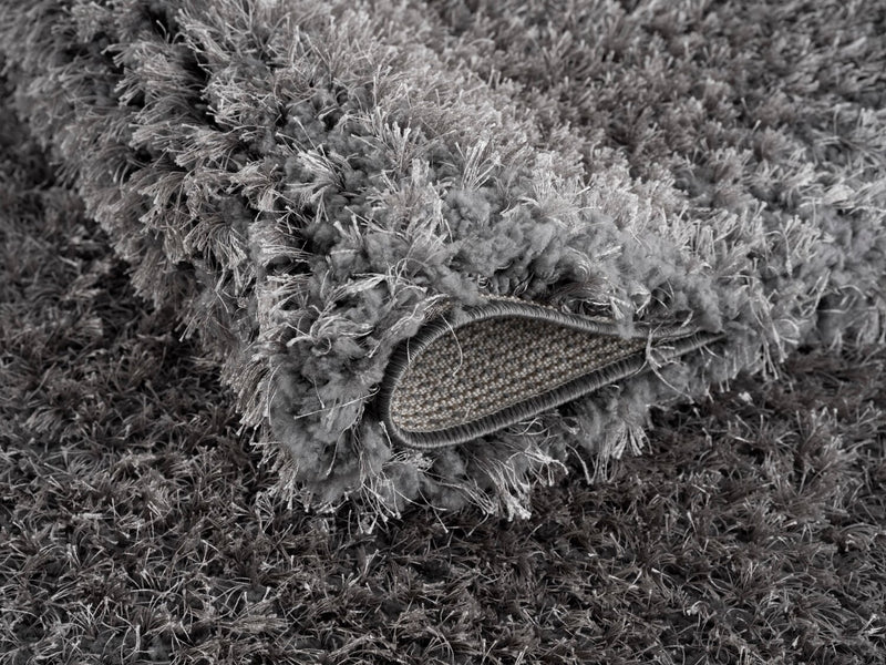 Carpette à poil long Lawson grise - 5 pi x 7 pi