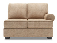 Causeuse de droite Roll de la collection Sofa Lab - Luxury Taupe