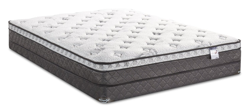 Ensemble matelas à Euro-plateau à profil bas Odell de Springwall pour grand lit