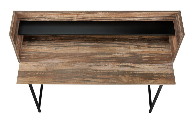 Bureau Lawson de 47,25 po avec petite crédence - brun