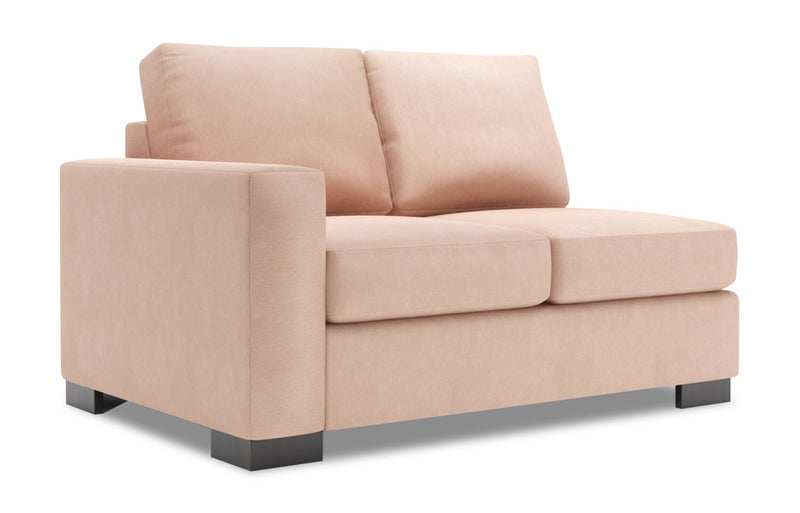 Causeuse de gauche Track de la collection Sofa Lab - Pax Rose