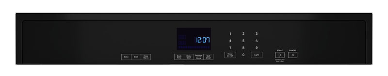 Four mural simple électrique Whirlpool de 5 pi³ et de 30 po - acier inoxydable - WOES3030LS