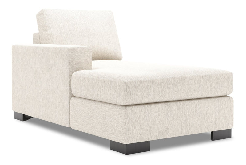Fauteuil long de droite Track de la collection Sofa Lab - Luxury Sand