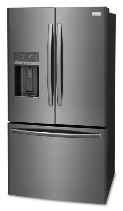 Réfrigérateur Frigidaire Gallery de 27,8 pi³ et de 36 po de profondeur standard à portes françaises - acier inoxydable noir Smudge-ProofMD - GRFS2853AD