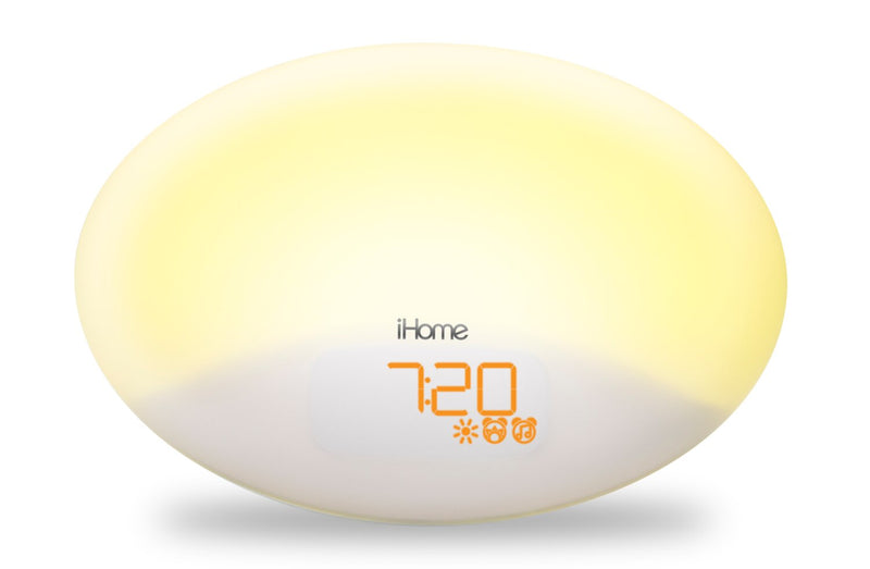Réveil iHome Zenergy Sunrise avec thérapie par le son - IZBT110WFT