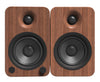 Haut-parleurs amplifiés Kanto YU4 avec Bluetooth et préamplificateur phono - noyer
